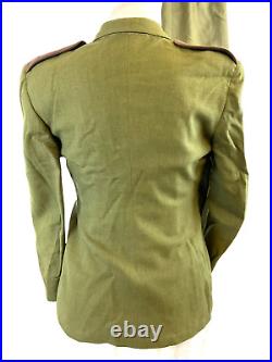 Korean War Canadian CWAC Officers Jacket & Skirt Wartime Service No Buttons 38