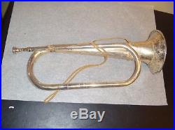 Korean War Captured Chinese BUGLE, Inscribed Chipyong-Ni Co. B 23rd Inf (US Army)