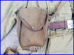 Korean War Chinese Communist Winter Uniform Hat bandoleer belt PVA Nork KPA cap