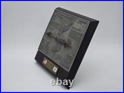 Korean War DMZ Barbed Wire Plaque Limited Edition Wire Fence