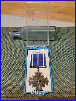 Korean War Distinguished Flying Cross Medal Slot Brooch Field Award Air Force