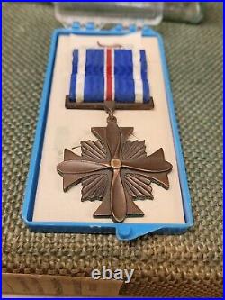 Korean War Distinguished Flying Cross Medal Slot Brooch Field Award Air Force