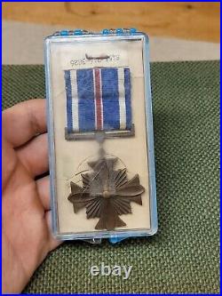 Korean War Distinguished Flying Cross Medal Slot Brooch Field Award Air Force