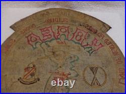 Korean War Embroidered Emblem.'The Land That God Forgot'. Back Patch