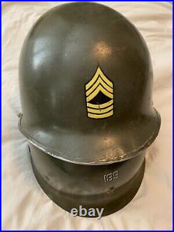 Korean War Era 25th Infantry Division Helmet