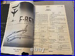 Korean War Era Army Air Force Aircraft Manual F-86D 900+ Pages In Binder
