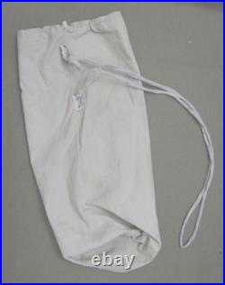 Korean War Era Chinese Bugle in Beige Cotton Bag with red Star & straps