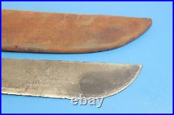 Korean War Era Legitimus Collins Machete Sword Bolo Knife with Sheath c. 1951