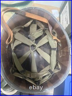 Korean War Era M-1 helmet 31st Division Named