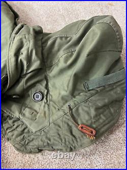 Korean War Era M-1951 Artic Weather Field Parka Jacket Hood Gloves Cap Trousers