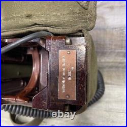 Korean War Era Netherlands Dutch Army TA-3017 Field Telephone TA3017