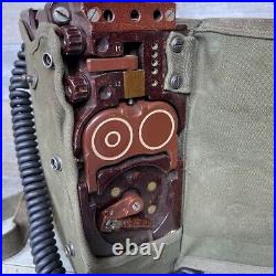 Korean War Era Netherlands Dutch Army TA-3017 Field Telephone TA3017