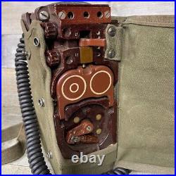 Korean War Era Netherlands Dutch Army TA-3017 Field Telephone TA3017