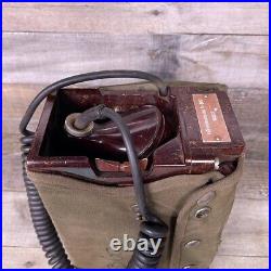 Korean War Era Netherlands Dutch Army TA-3017 Field Telephone TA3017