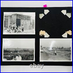 Korean War Era Photo Album US Army Military 127 Old Photographs Everyday Life