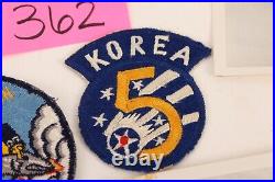 Korean War Era Photo and Patch Group to A B29 Crewmember(p362)