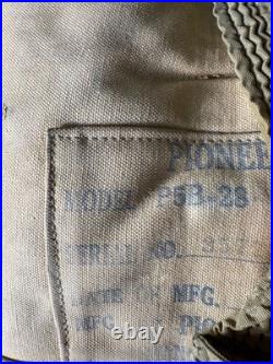 Korean War Era Pioneer Parachute MODEL P5B-28 with QUICK-FIT Harness PACKAGED