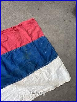 Korean War Era Serbia Flag Rare Z185