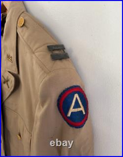 Korean War Era U. S. Army First Army Service Dress Jacket and Trousers