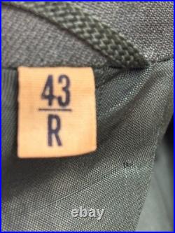Korean War Era U. S. Army Green Shade 44 Jacket 1952 Serge-43R