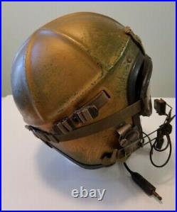 Korean War Era U. S. Navy H-4 Jet Pilot XL Flight Helmet