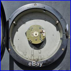 Korean War Era US 10 Dial Chelsea Ships Deck Clock Foxboro Alcoa Aluminum