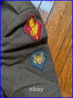Korean War Era US Army Full Uniform With Extras, Jacket 44R, Pants 38/31