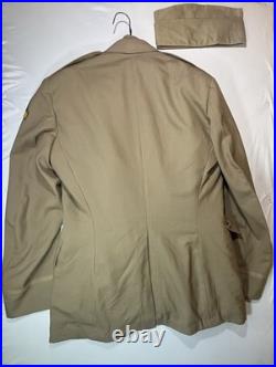 Korean War Era US Army Officer Uniform Named 2nd Lt Grant A. Mortensen 2AD