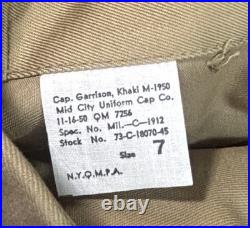 Korean War Era US Army Officer Uniform Named 2nd Lt Grant A. Mortensen 2AD