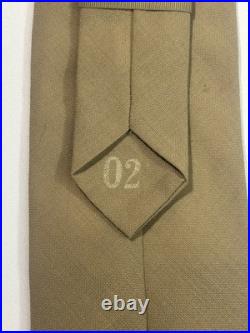 Korean War Era US Army Officer Uniform Named 2nd Lt Grant A. Mortensen 2AD
