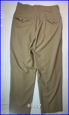 Korean War Era US Army Officer Uniform Named 2nd Lt Grant A. Mortensen 2AD