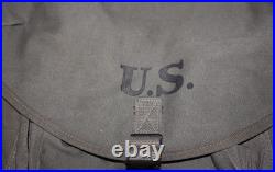 Korean War Era US Army Pouch Medical Parachutists JQMD 1948 Large Pack Type Nice