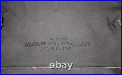 Korean War Era US Army Pouch Medical Parachutists JQMD 1948 Large Pack Type Nice Korean War Era US Army Pouch Medical Parachutists JQMD 1948 Large Pack Type Nice
