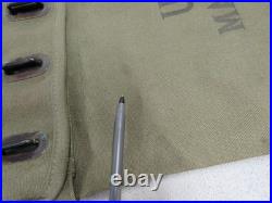 Korean War Era US Mail Bag with Locking Strap Canvas 1950 Dated Post WW2