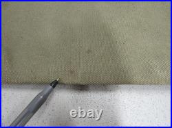 Korean War Era US Mail Bag with Locking Strap Canvas 1950 Dated Post WW2