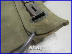 Korean War Era US Mail Bag with Locking Strap Canvas 1950 Dated Post WW2