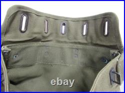 Korean War Era US Mail Bag with Locking Strap Canvas 1950 Dated Post WW2