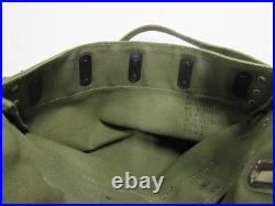 Korean War Era US Mail Bag with Locking Strap Canvas 1950 Dated Post WW2