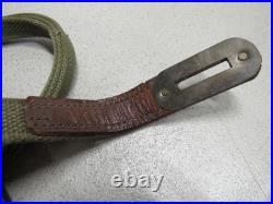 Korean War Era US Mail Bag with Locking Strap Canvas 1950 Dated Post WW2