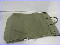 Korean War Era US Mail Bag with Locking Strap Canvas 1950 Dated Post WW2