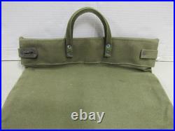 Korean War Era US Mail Bag with Locking Strap Canvas 1950 Dated Post WW2