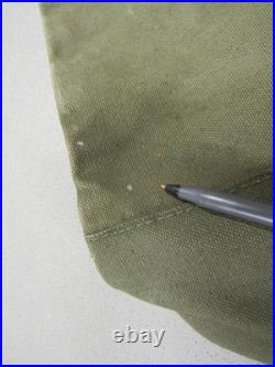 Korean War Era US Mail Bag with Locking Strap Canvas 1950 Dated Post WW2