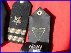 Korean War Era US Naval Officer Uniform and ID + Masonic Holland Lodge # 8 Card