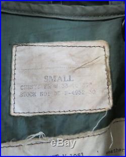 Korean War-Era USGI M-1951 M51 M1951 US Military Fishtail Parka/Jacket & Liner