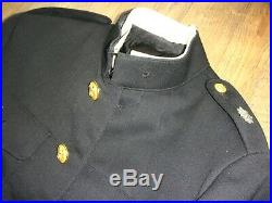 Korean War Era USMC US Marine Corps Officer Dress Blue Uniform Blouse & Trousers