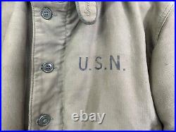 Korean War Era USS Missouri BB-63 Cold Weather Deck Jacket