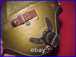Korean War Era Us Navy Type H-4 Pilot's Helmet Named Estate Item