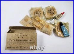 Korean War Era Vehicle First Aid Kit -9-221-200 All Correct Original Contents