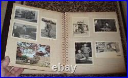 Korean War Era Vintage Antique Military Photo Album Korea Asian Chinese U. S