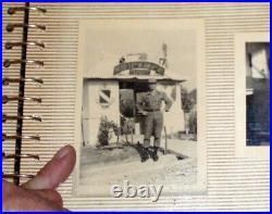 Korean War Era Vintage Antique Military Photo Album Korea Asian Chinese U. S